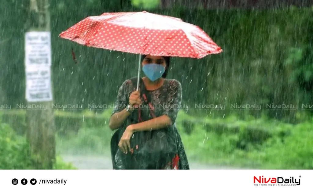 Kerala yellow alert heavy rainfall