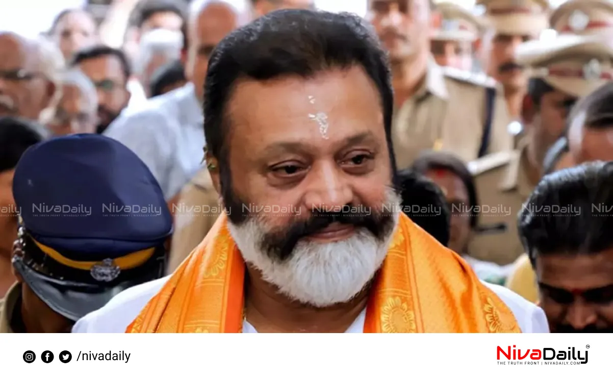 Suresh Gopi Thrissur Pooram controversy