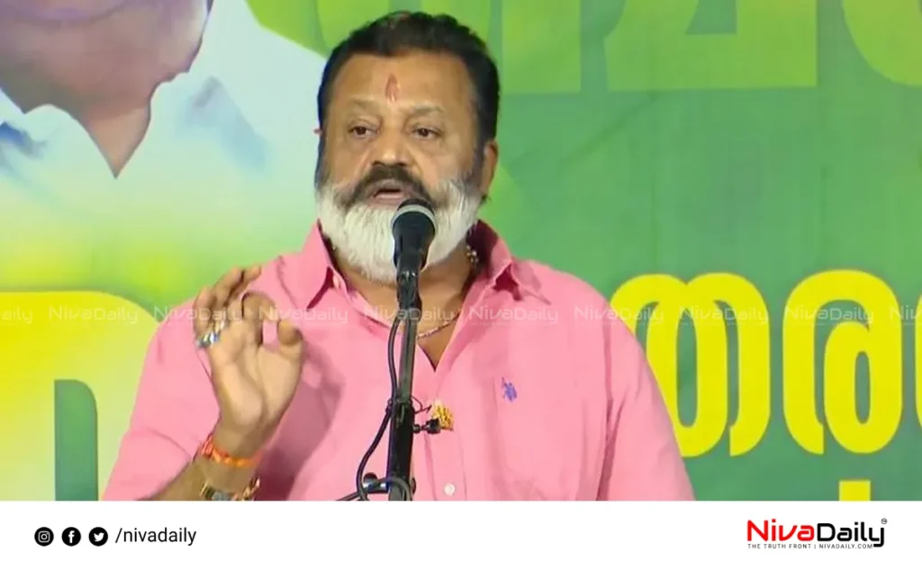 Suresh Gopi Thrissur Pooram controversy