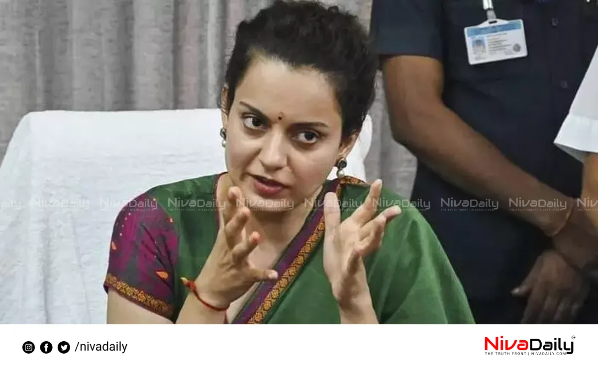 Kangana Ranaut Gandhi controversy