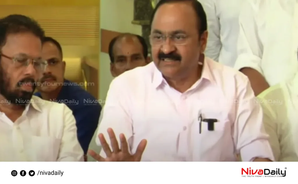 VD Satheesan criticizes Pinarayi Vijayan interview