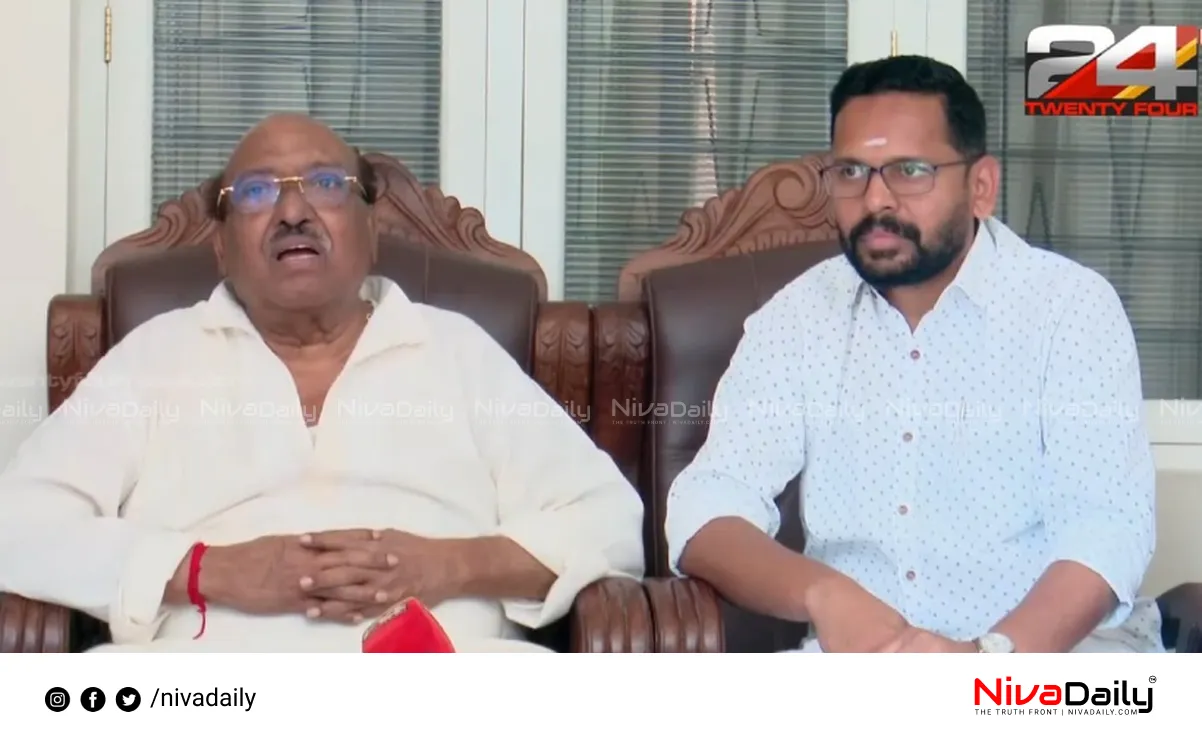 Vellappalli Natesan Congress criticism