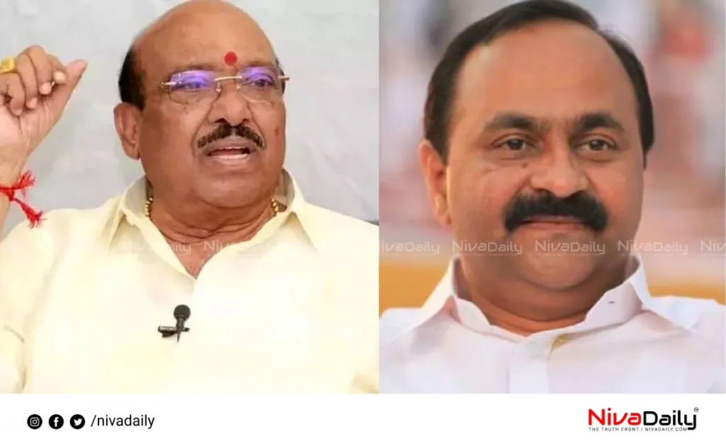 Vellappally Natesan Congress non-cooperation