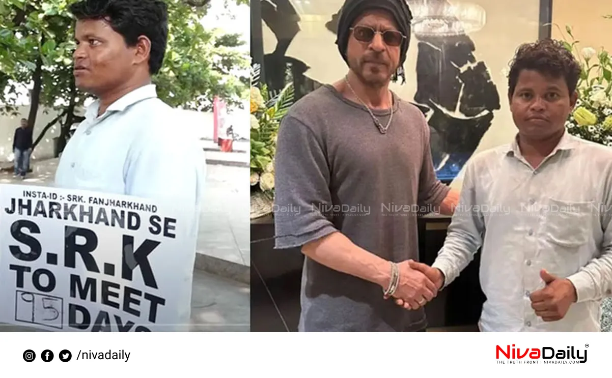 Shah Rukh Khan fan Mannat