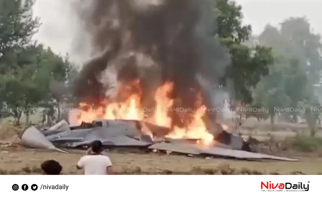 MiG-29 crash Agra