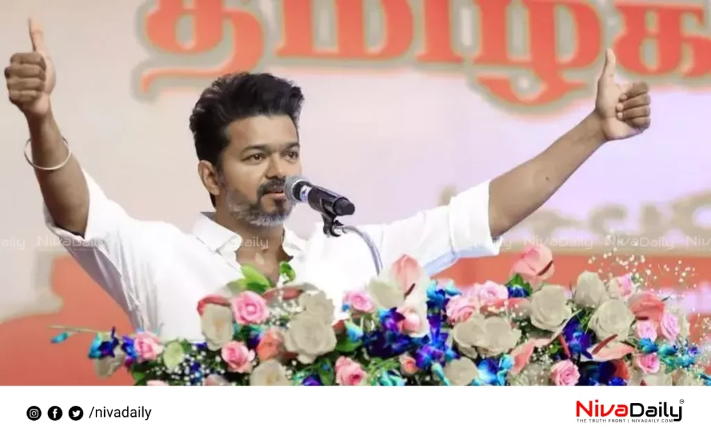 Vijay political career