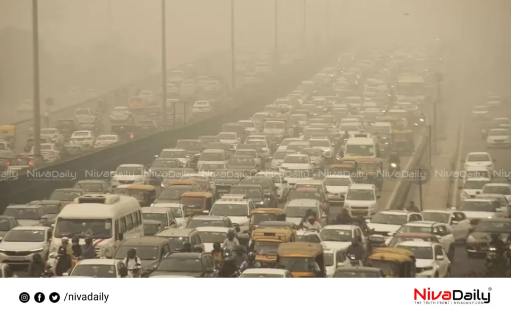 Delhi air pollution post-Diwali