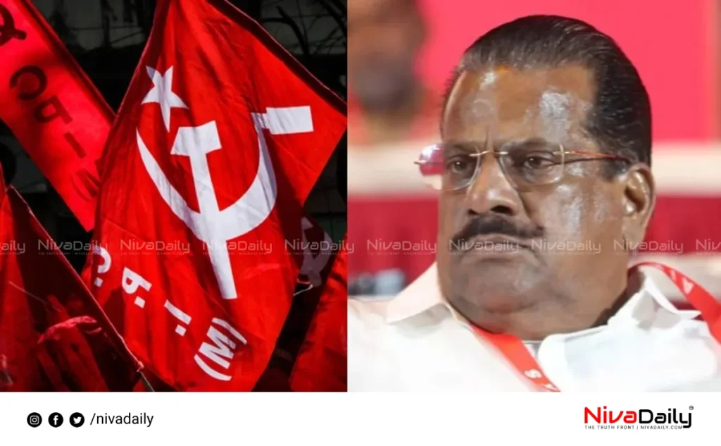 EP Jayarajan autobiography controversy