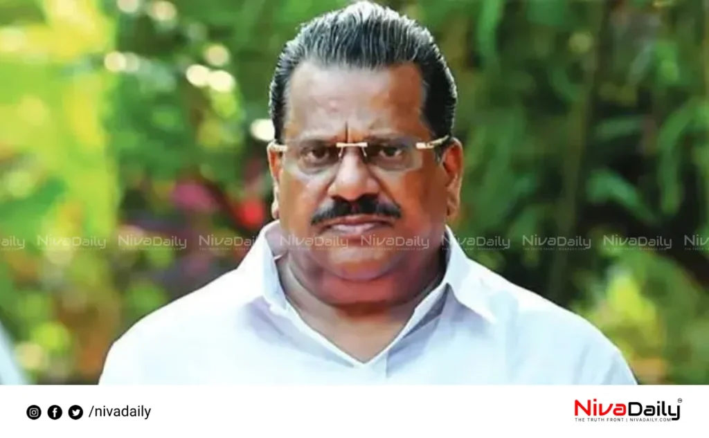 EP Jayarajan autobiography controversy