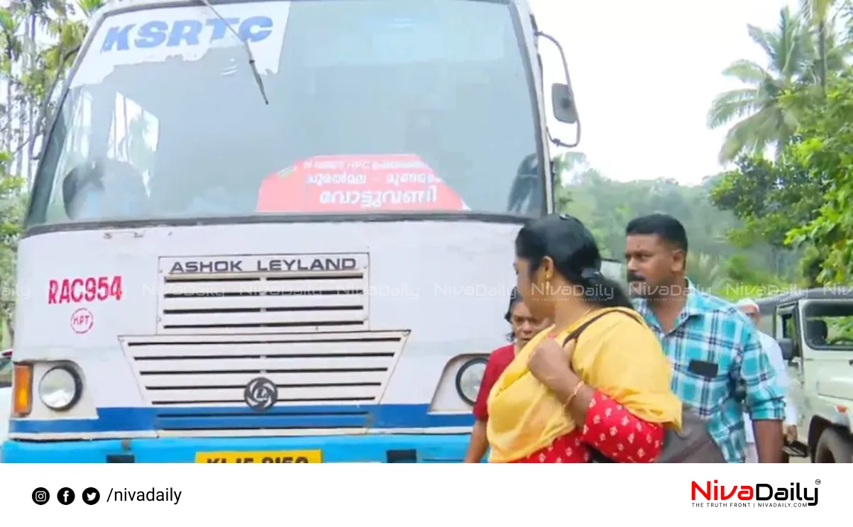 Chooralmala voting bus