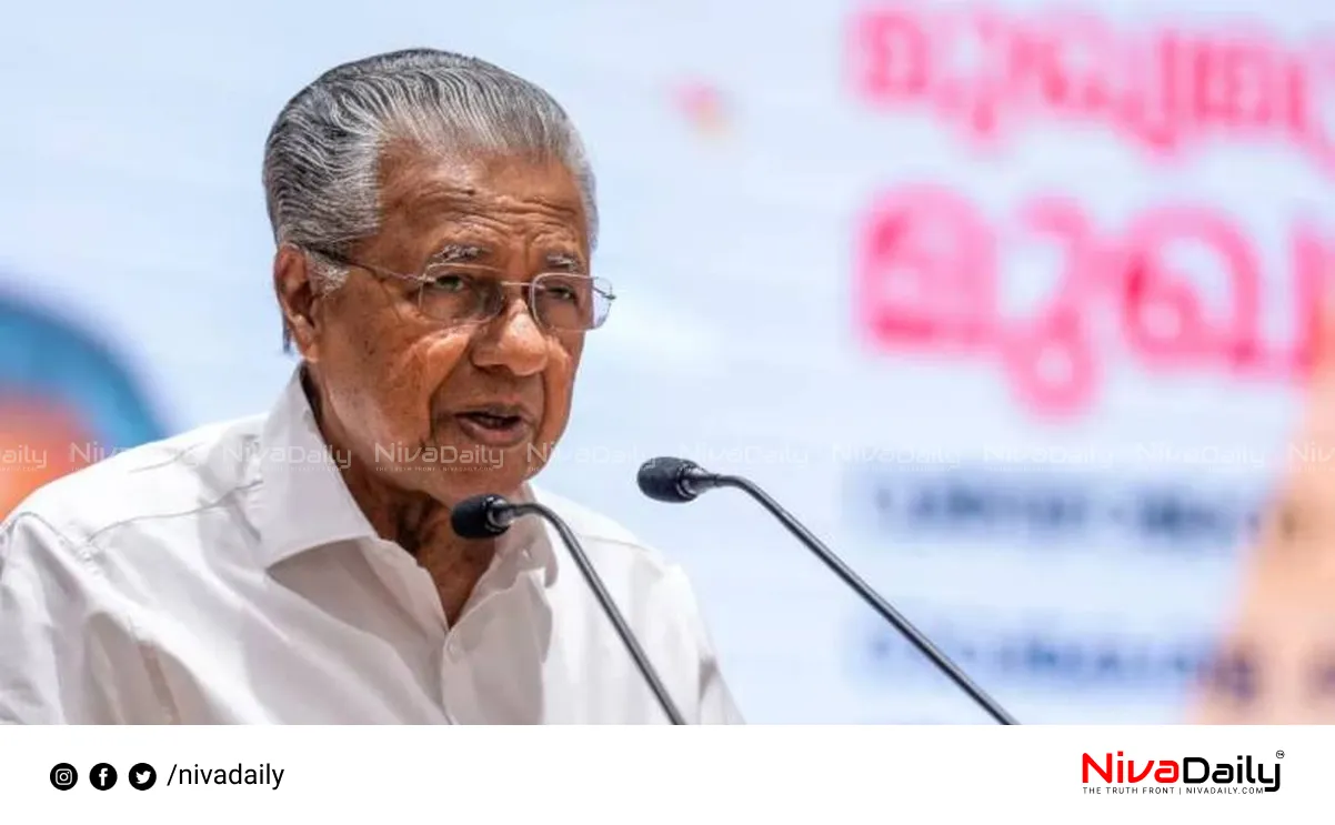 Pinarayi Vijayan criticizes Congress Muslim League