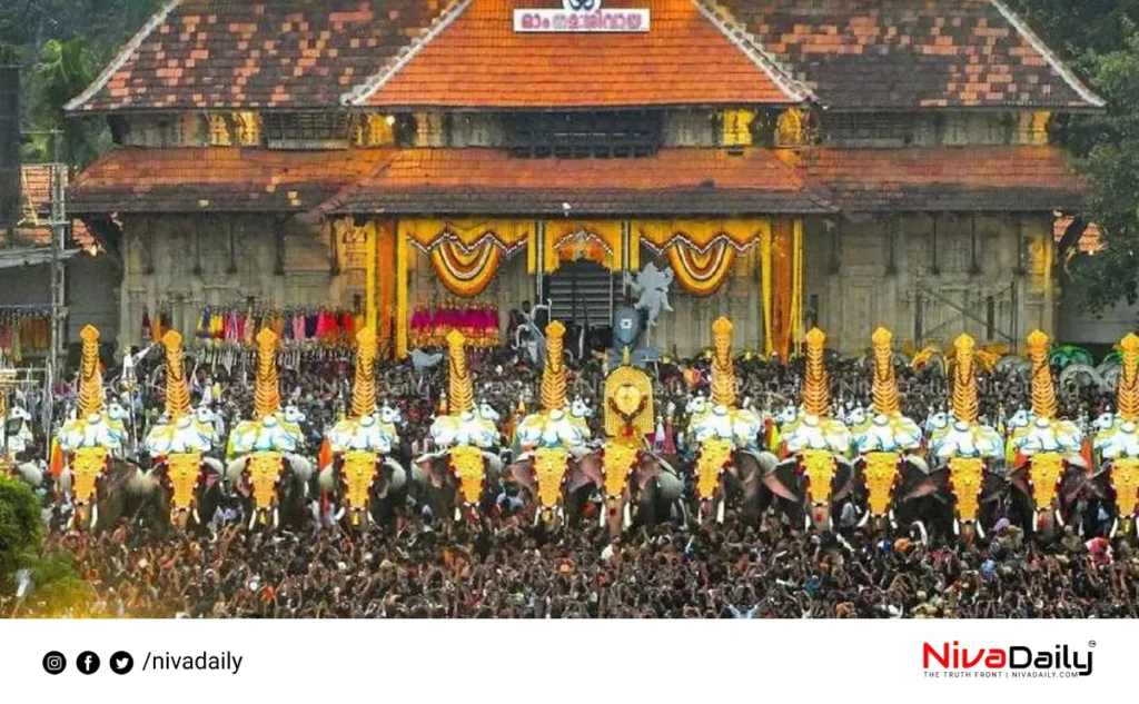 Thrissur Pooram controversy