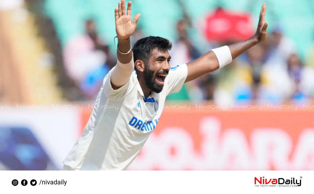 Jasprit Bumrah ICC Test bowling rankings