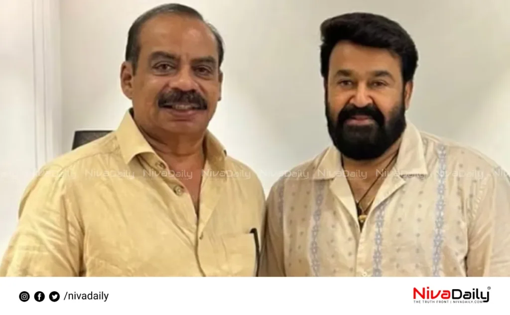 Mohanlal Sathyan Anthikad cinema