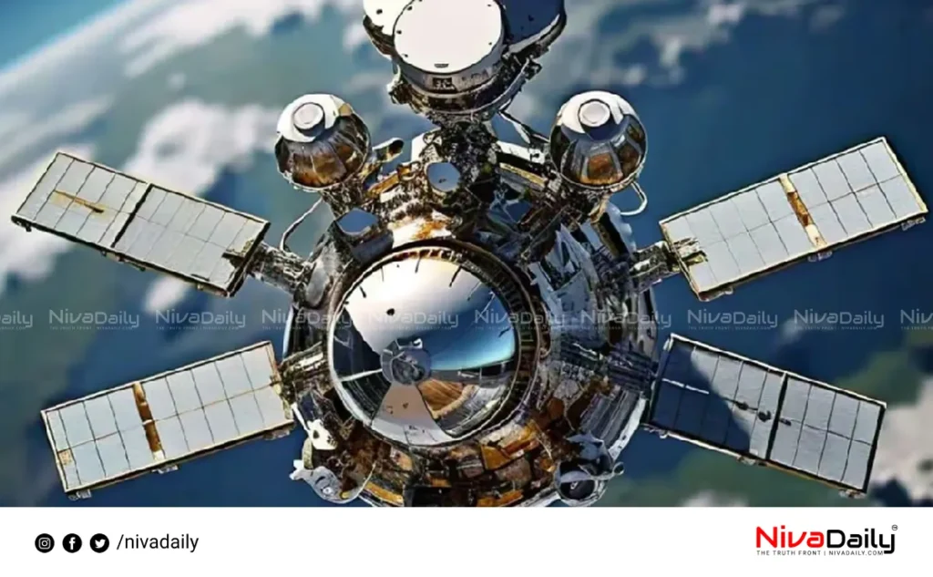 British satellite displacement