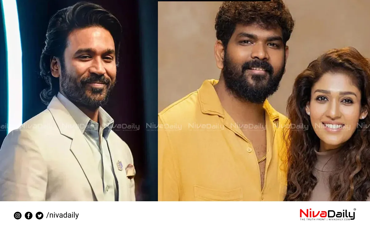 Vignesh Shivan social media post Dhanush Nayanthara