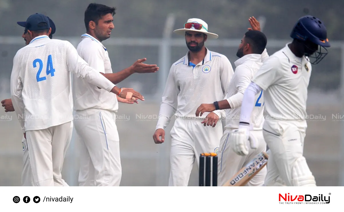 Anshul Kamboj 10 wickets Ranji Trophy