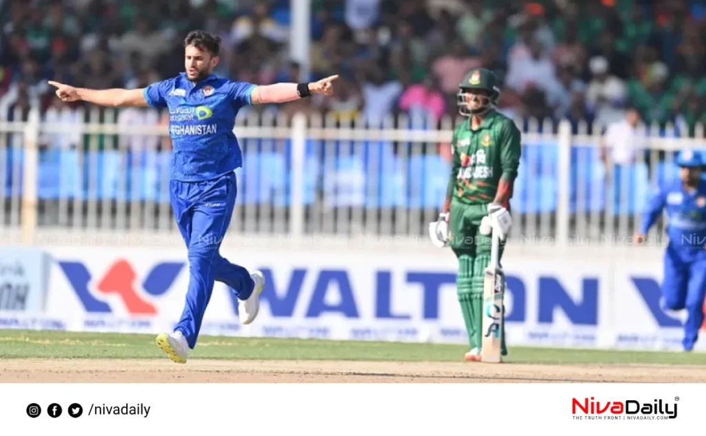 Afghanistan ODI series win Bangladesh