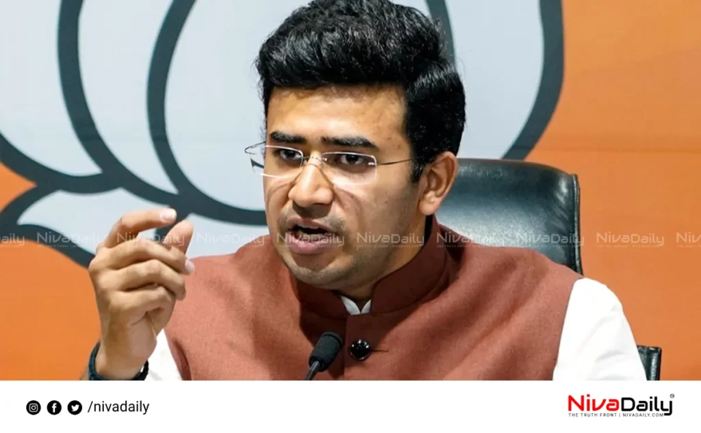 Tejasvi Surya fake news case