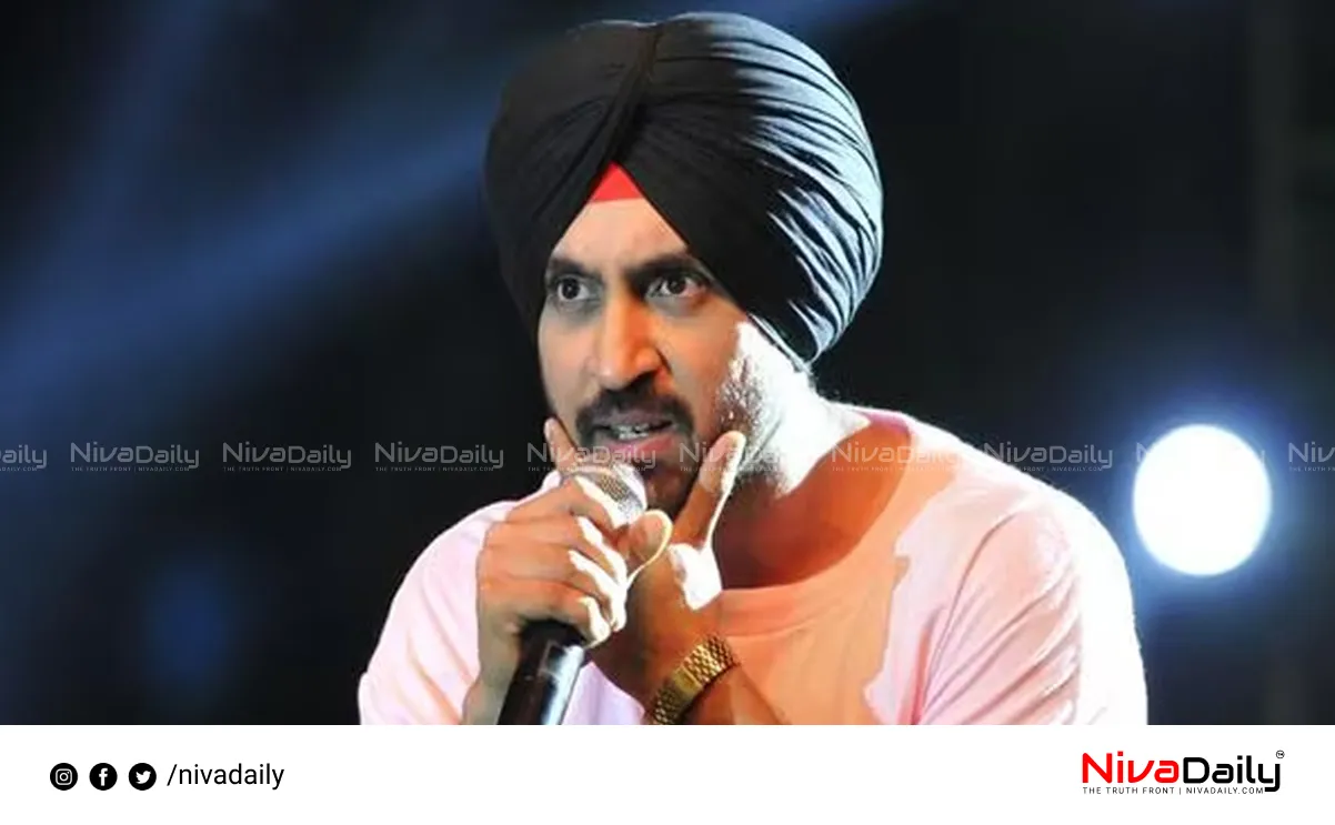 Diljit Dosanjh concert interruption