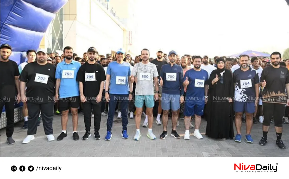 Dubai worker marathon