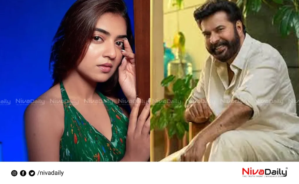 Nazriya debut film Mammootty