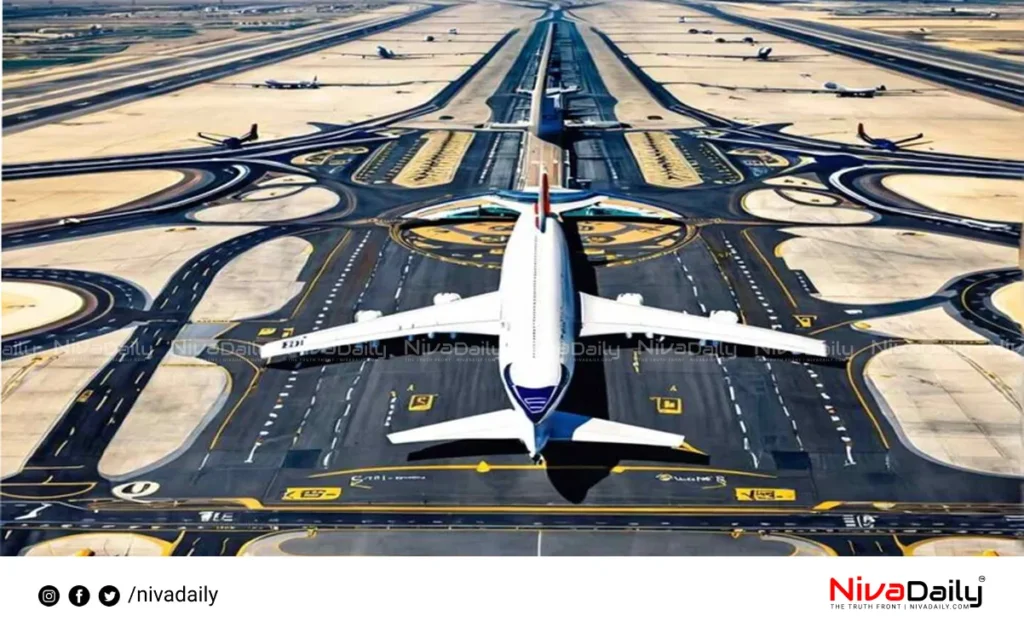 Dubai Airport passenger traffic