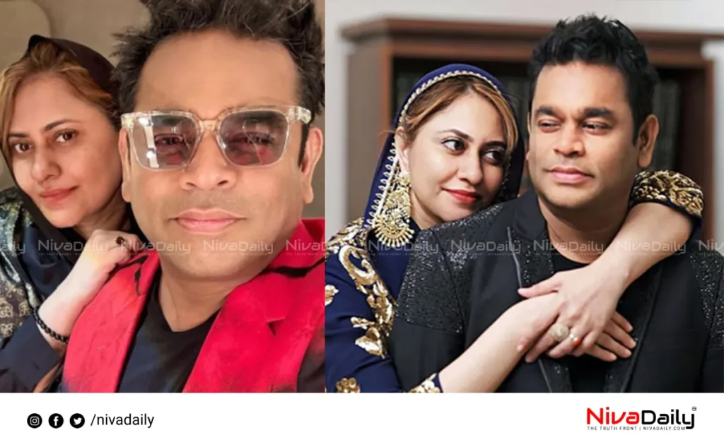 AR Rahman divorce