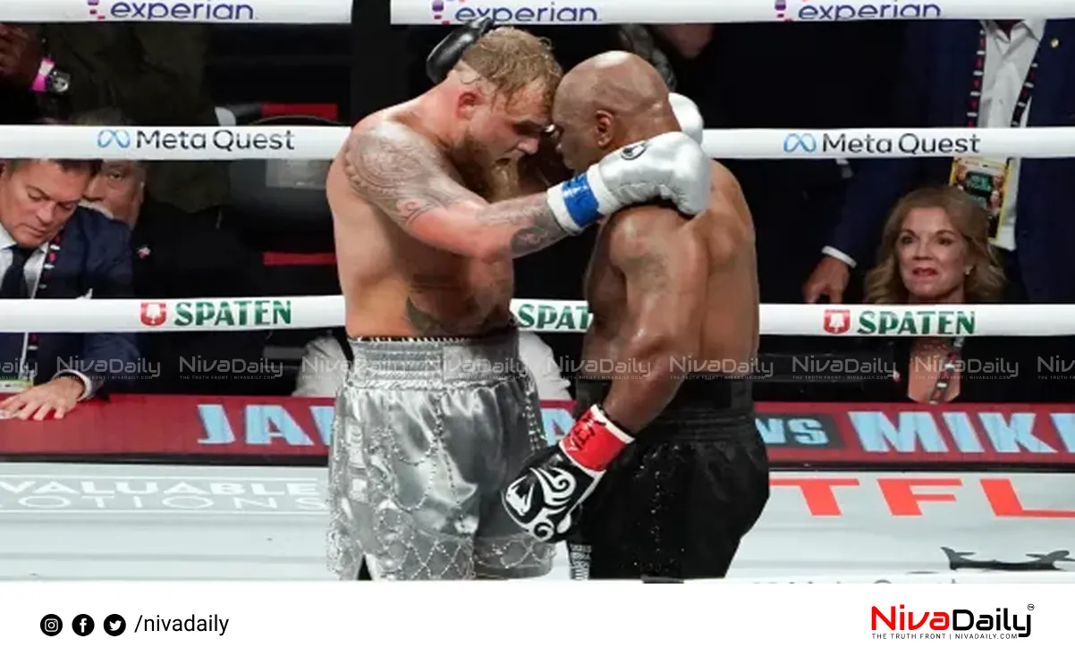 Jake Paul defeats Mike Tyson