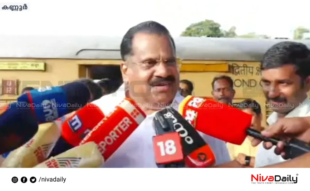 EP Jayarajan Palakkad controversy