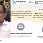 IAS officers WhatsApp groups religion