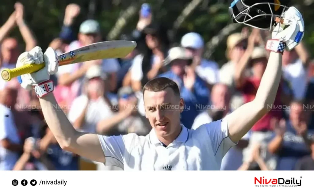 Harry Brook century England New Zealand Test