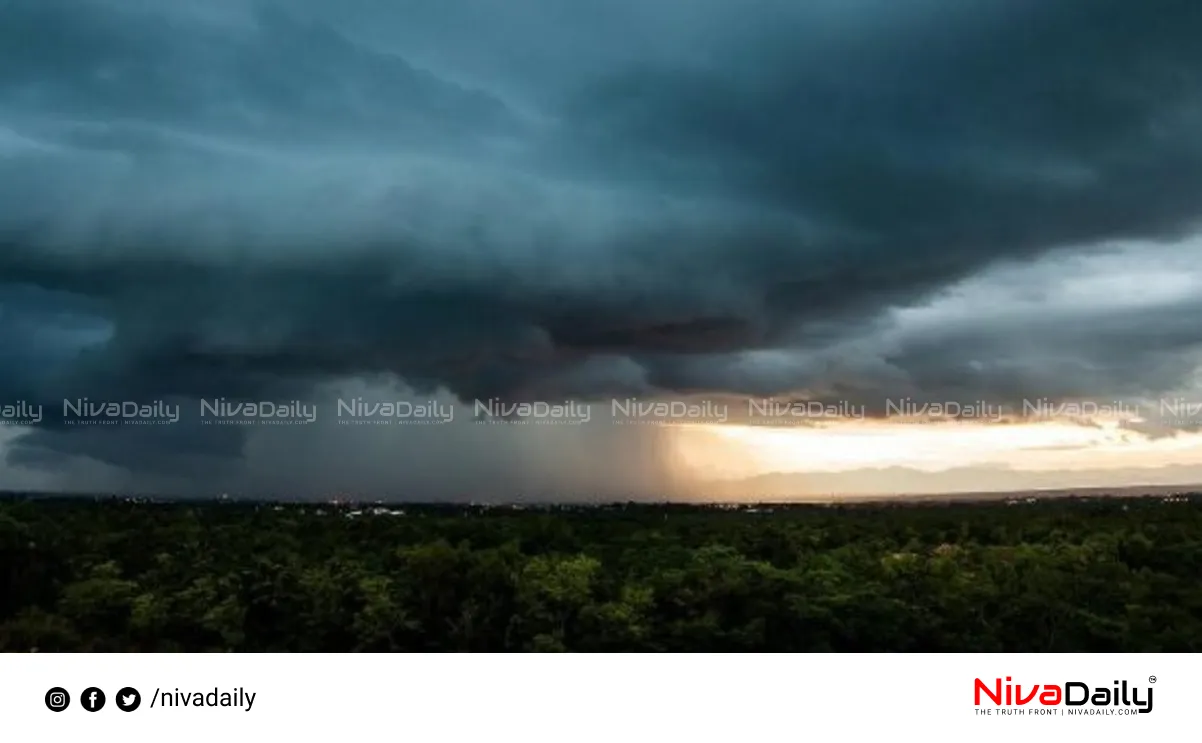 Kerala heavy rain warning