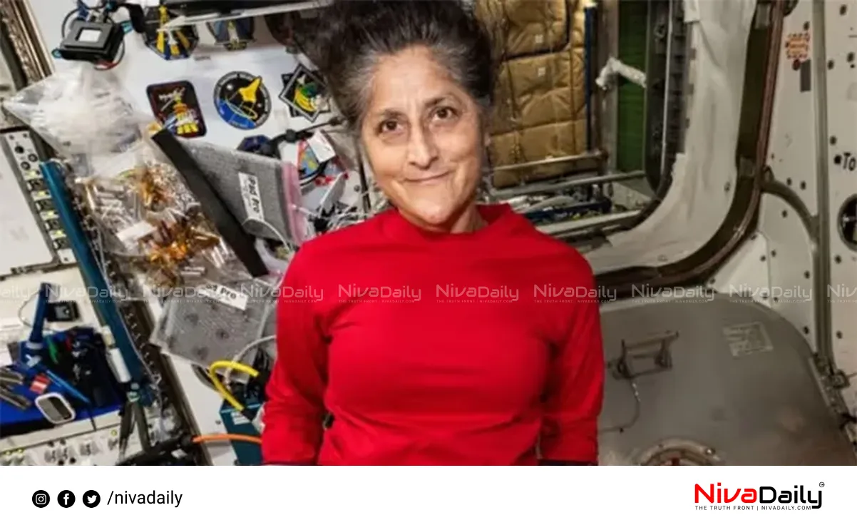 Sunita Williams health ISS