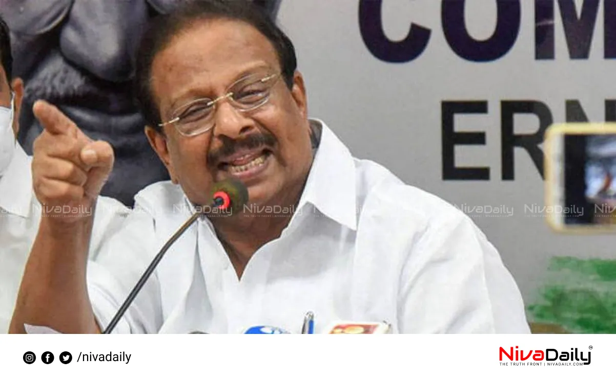 K Sudhakaran BJP Kerala by-election