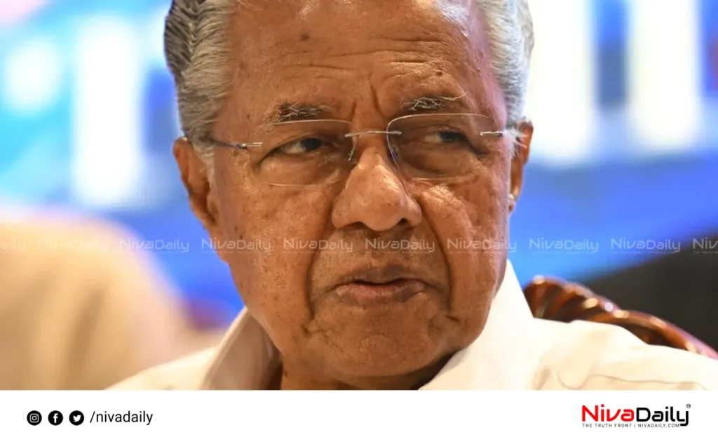 Muslim League mouthpiece criticizes CM Pinarayi Vijayan