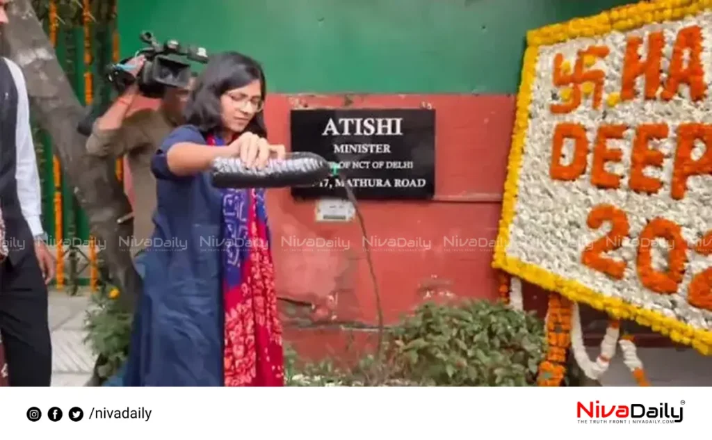 Delhi water crisis protest