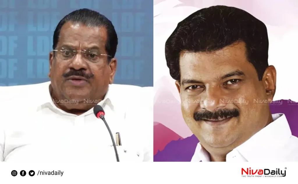 PV Anwar EP Jayarajan book controversy