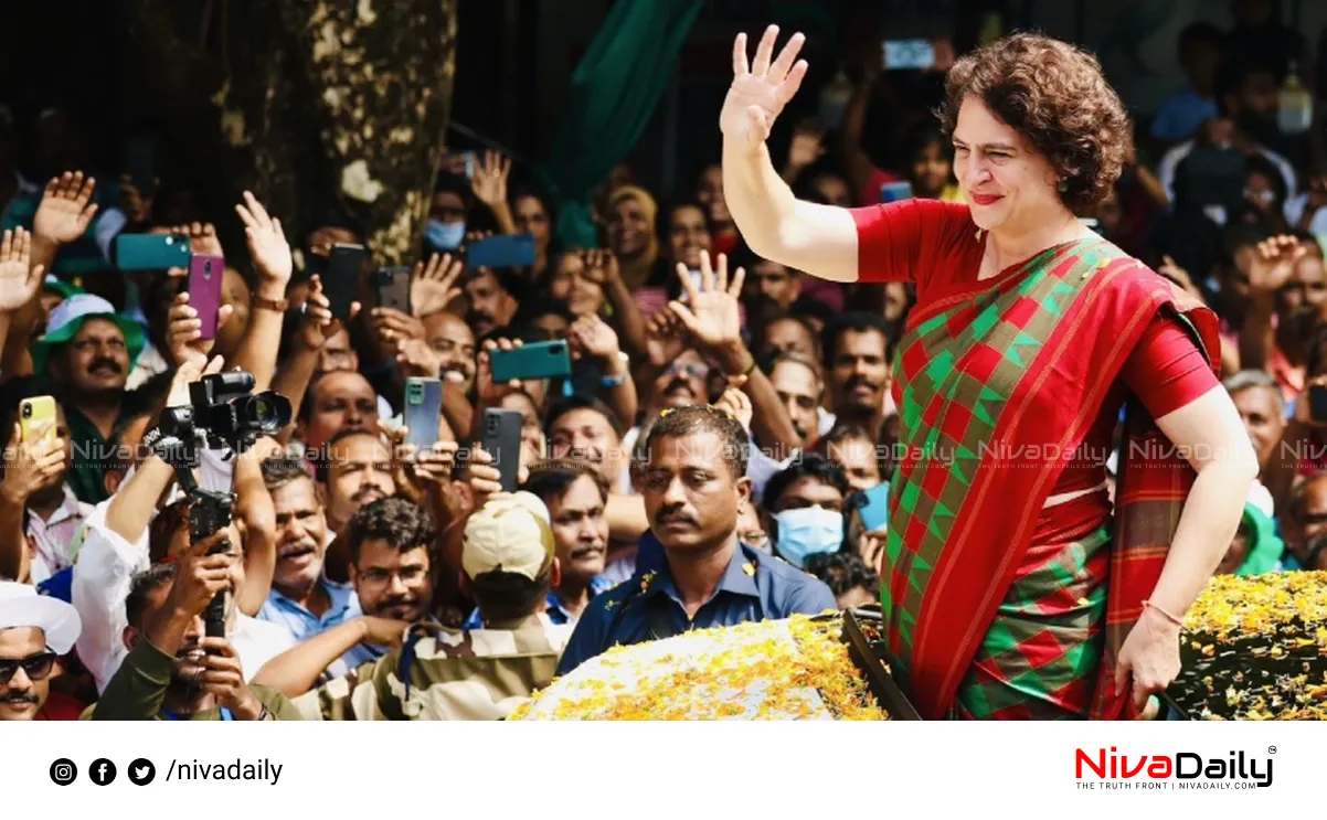 Priyanka Gandhi Wayanad victory