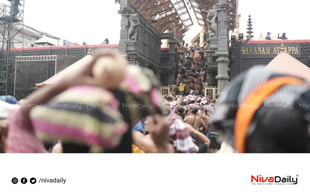 Sabarimala pilgrims rush