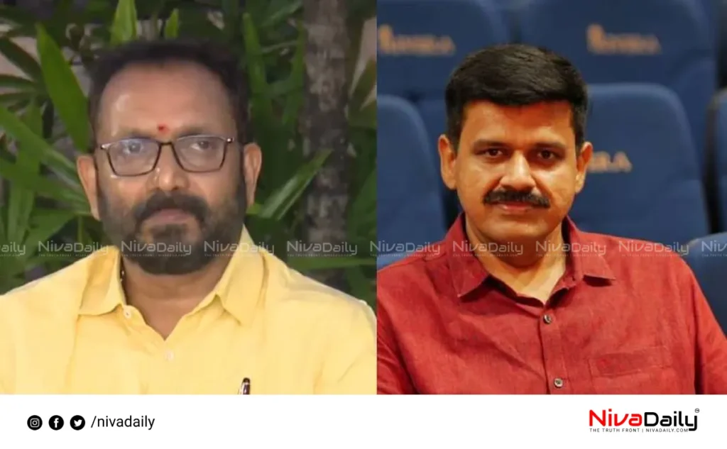 Sandeep Varier K Surendran resignation