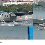 Kerala seaplane trial run