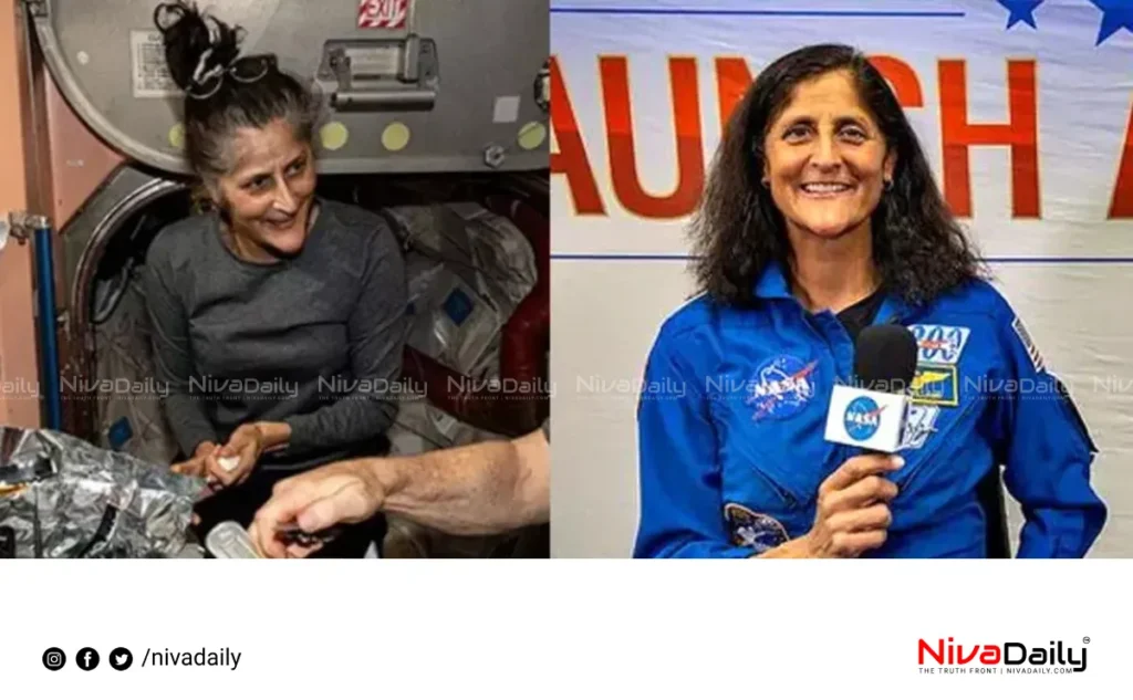 Sunita Williams health space station