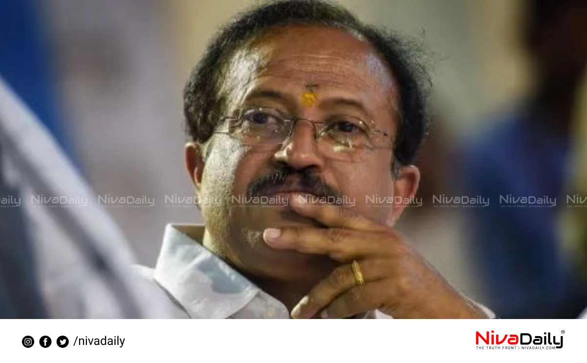 V Muraleedharan Mundakkai disaster controversy