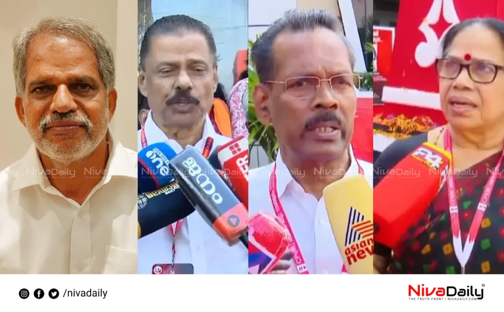 CPIM leaders support Vijayaraghavan