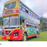 KSRTC Double Decker Bus Munnar