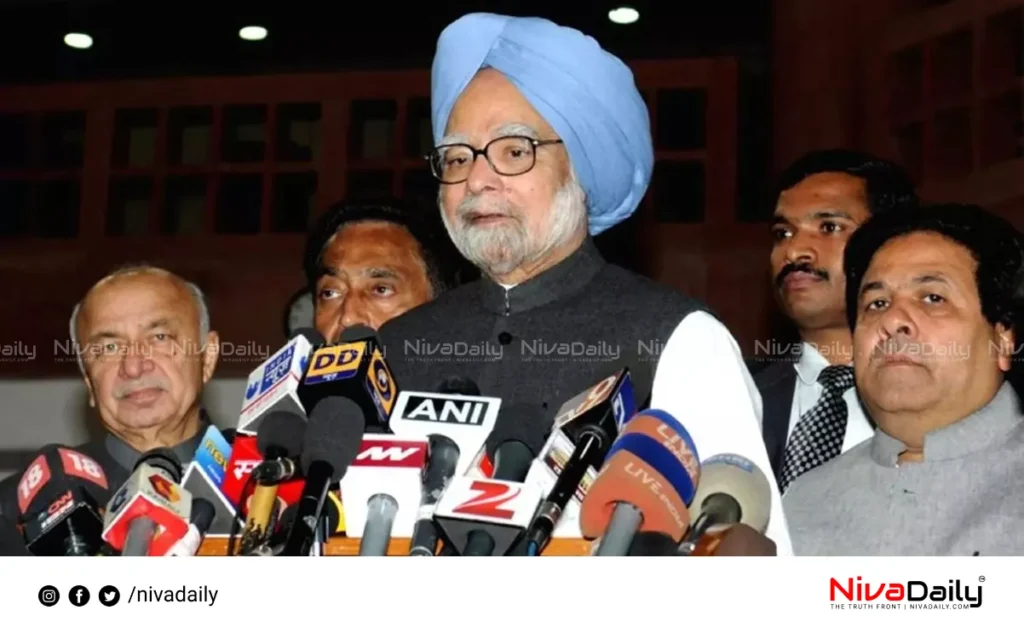 Manmohan Singh media interactions