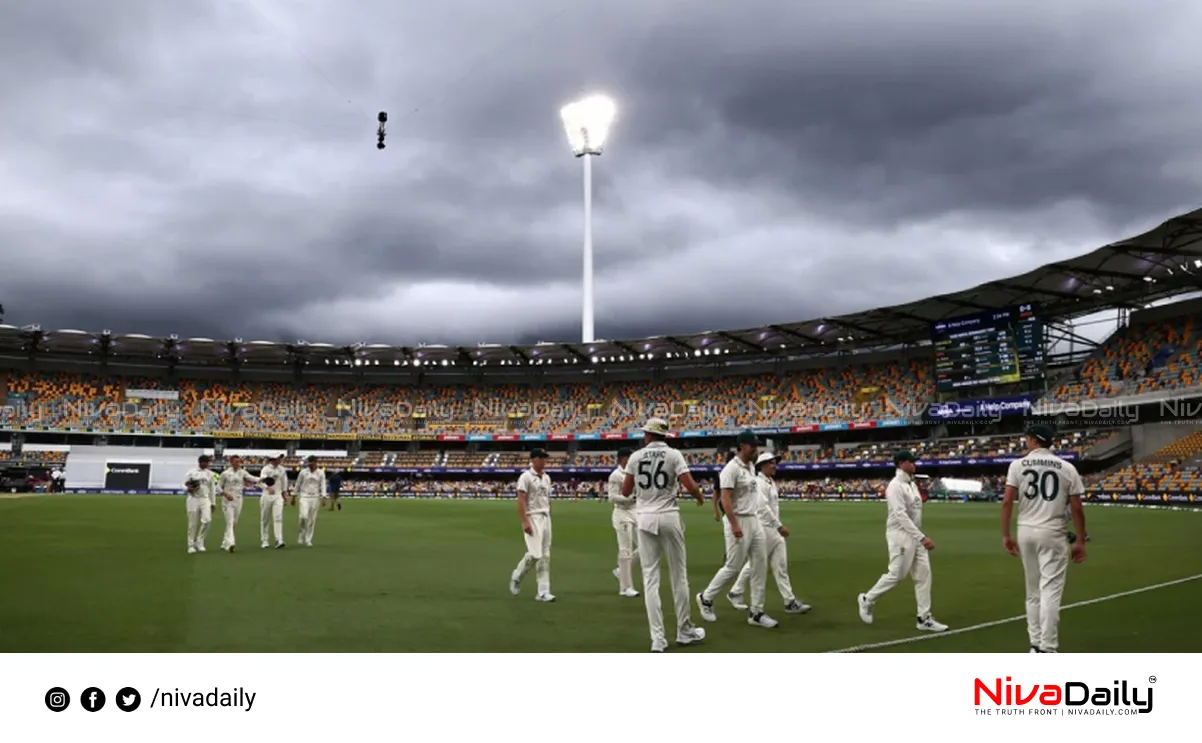 Brisbane Test draw