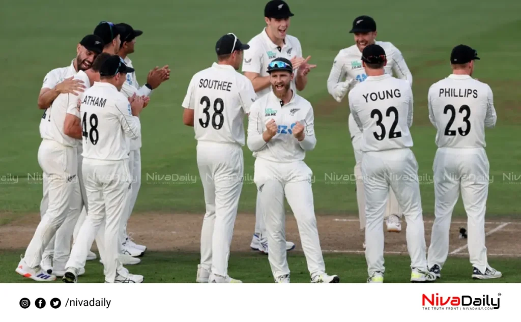 New Zealand cricket victory