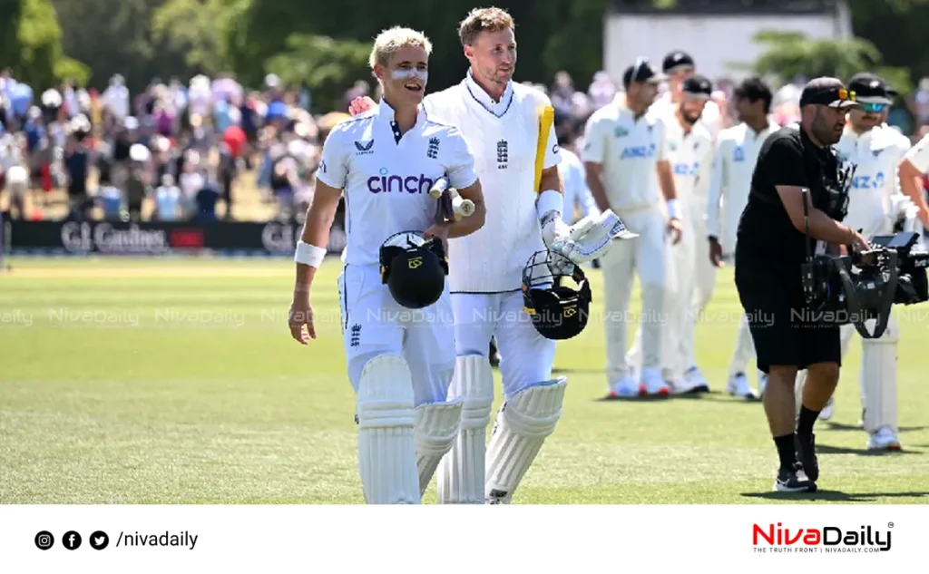 England Test victory Christchurch